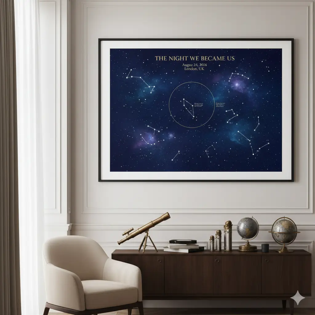Sky map gift