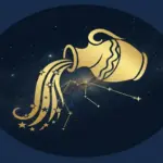 Aquarius constellation star map for an innovative and personal birthday gift